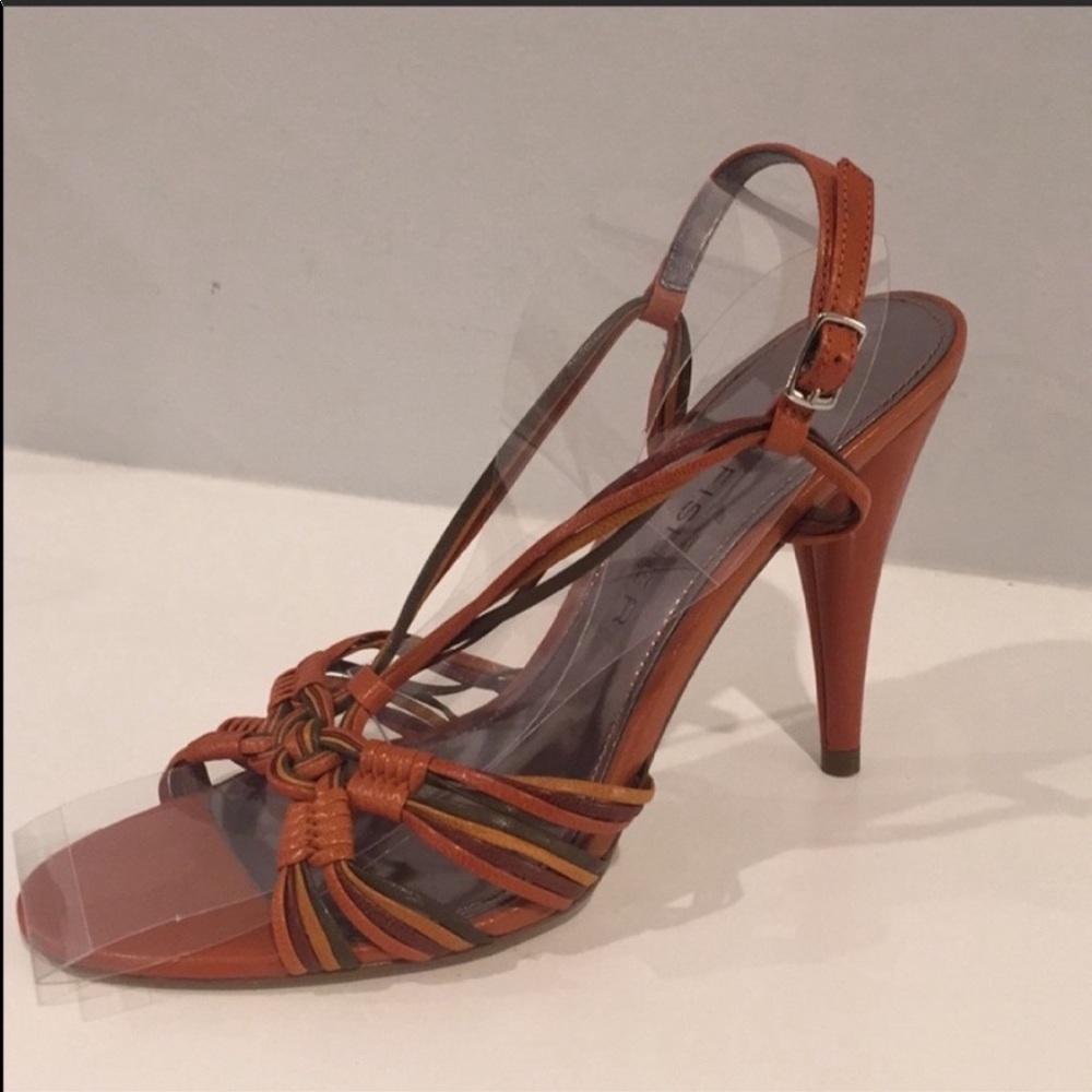 MARC FISHER orange heel sandals Size 8